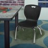 Regency Regency 12 in Learning Classroom Chair (8 pack)- Black 4500BK8PK